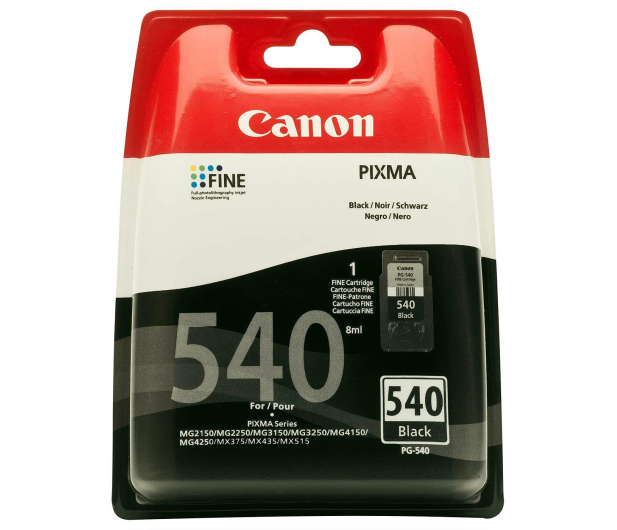 Canon PG-540 black 180 str. - 168103 - zdjęcie 4